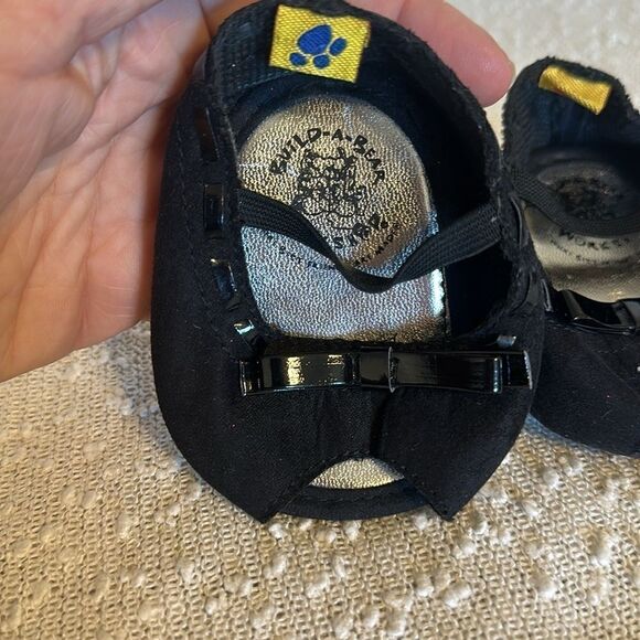 BUILD A BEAR Black Mary Jane Doll Shoes - Picture 2 of 5